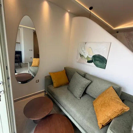 Lägenhetshotell Casita Megalochori (Santorini)